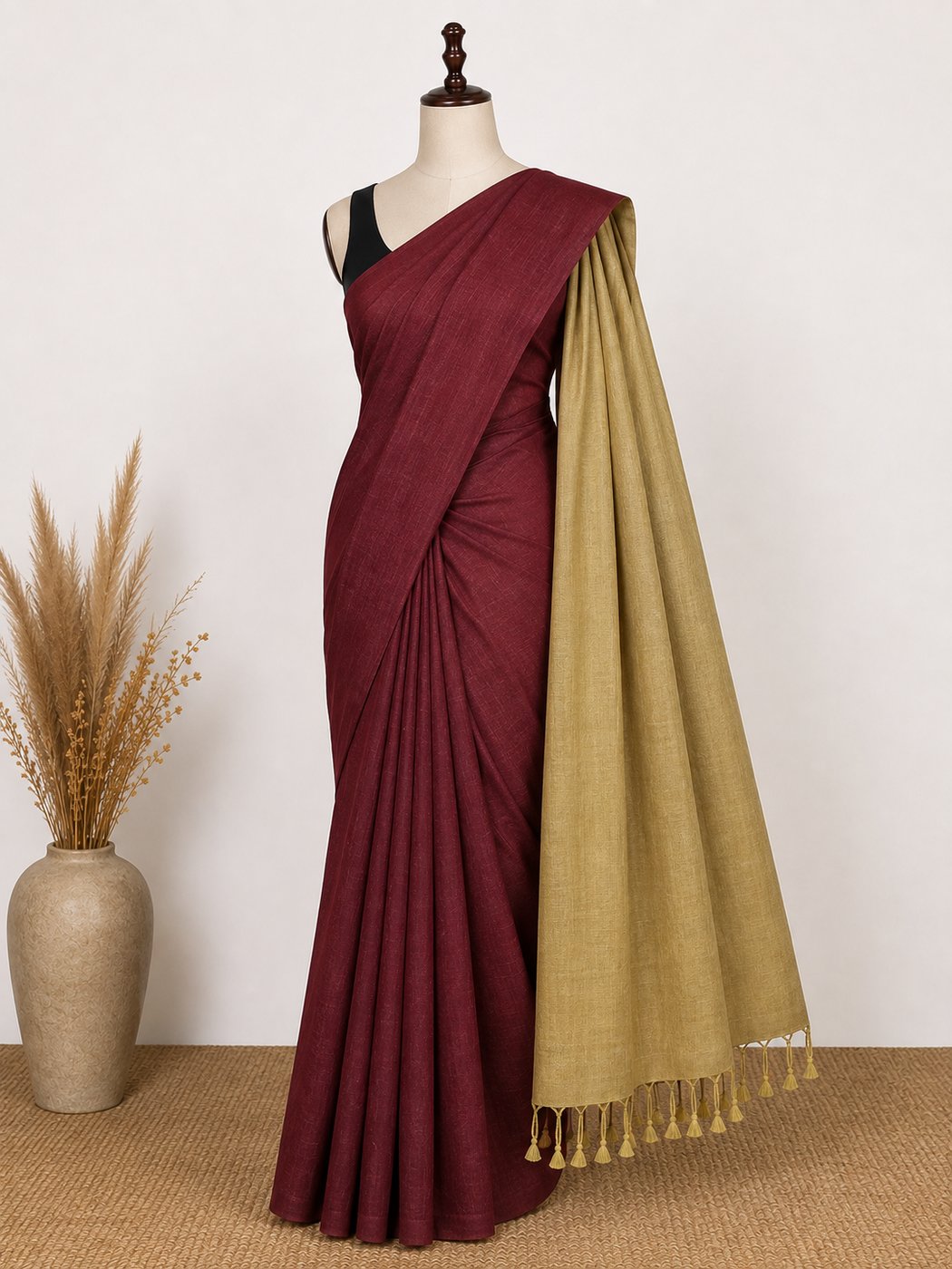 Khadi Kinara Maroon
